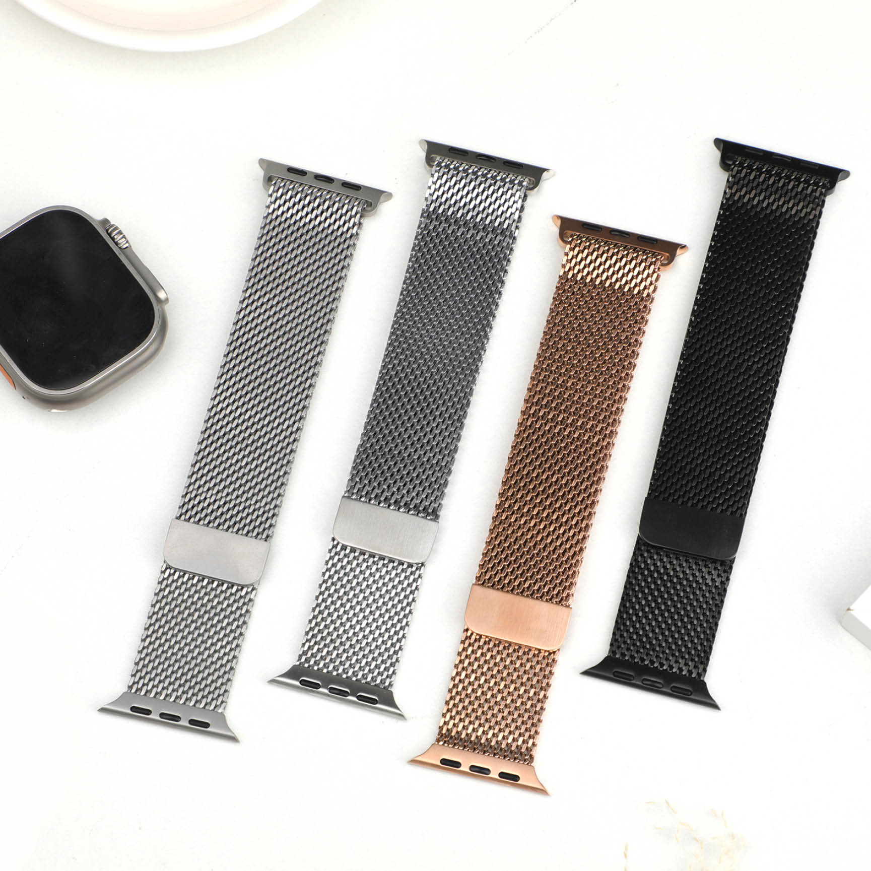 Смелый миланский ремешок для A – обзор и цена Mesh Coil Strip