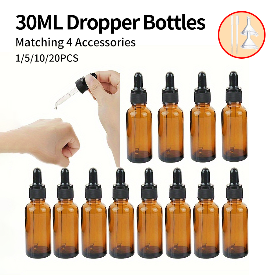 5/10/20 шт. + 4 аксессуара, 30 – обзор и цена Juice Bottle Dropper