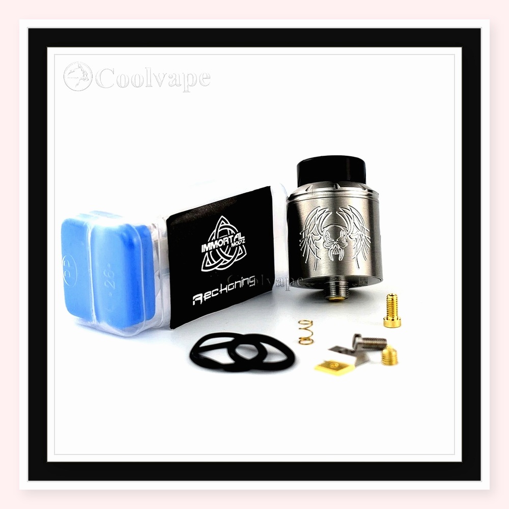 Wolfcoolvape Reckoning RDA 25  – обзор и цена Vape Coil Replacement