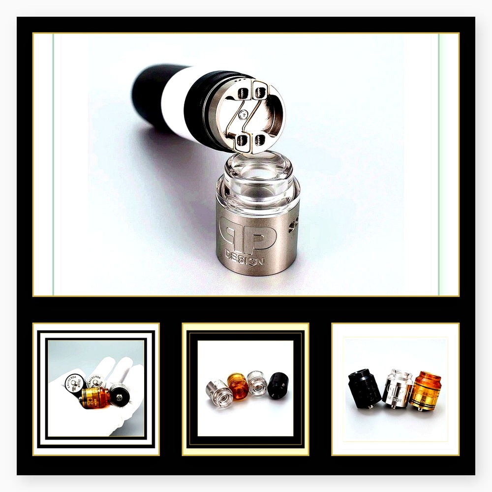 QP KALI V2 RDA 25 мм, двухспир – обзор и цена Vape Coil Replacement
